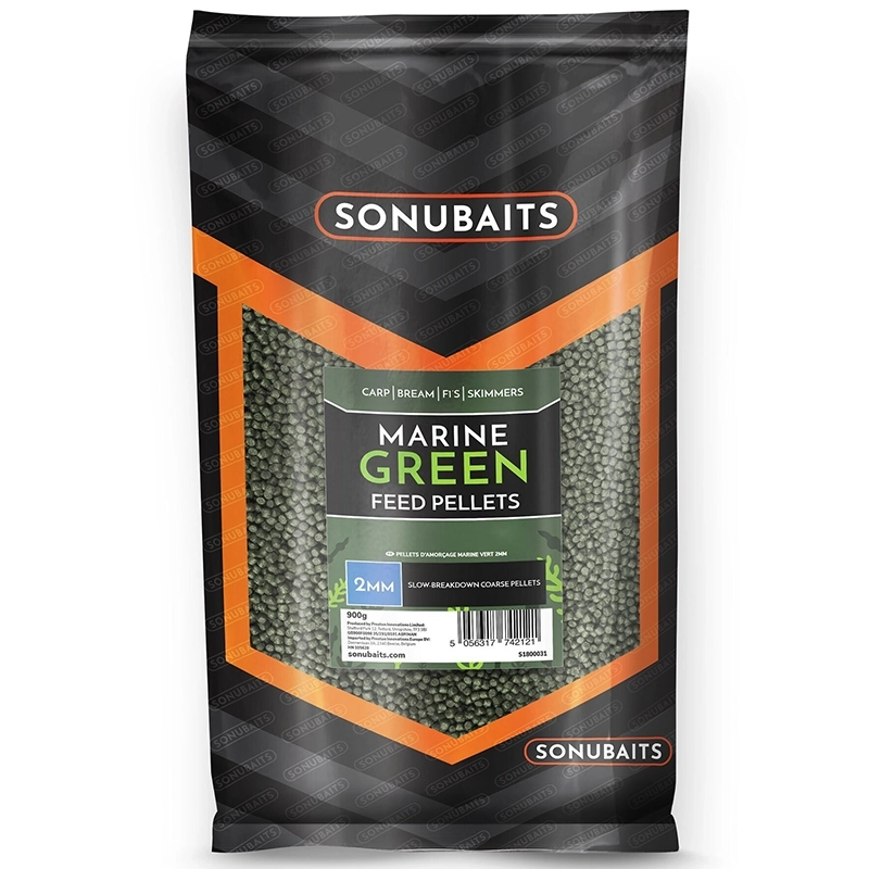 Sonubaits Marine Green Feed Pellets 900g